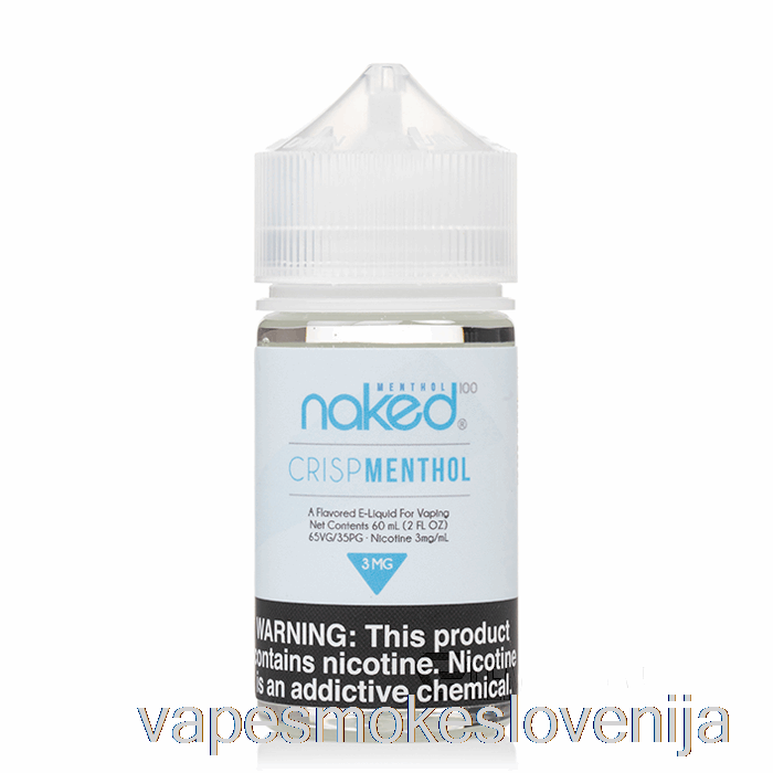 Vape Petrol Crisp Mentol - Naked 100 Mentol - 60 Ml 12 Mg